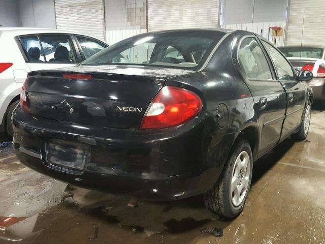 1P3ES46C3YD813877 - 2000 PLYMOUTH NEON BASE 黑色 照片 4