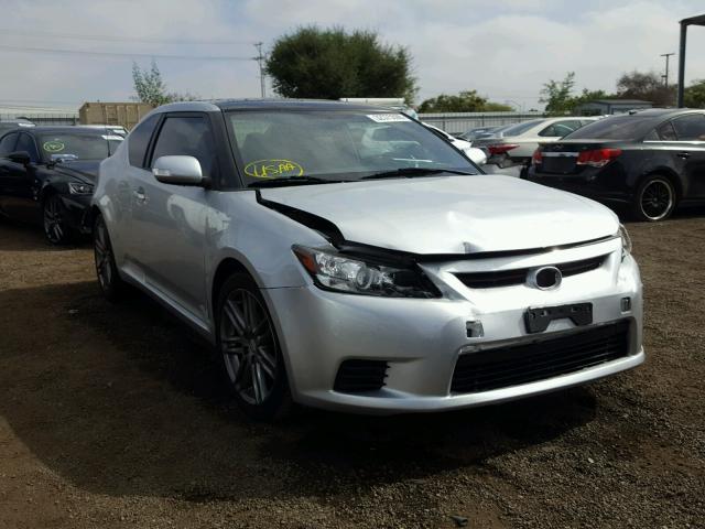 JTKJF5C76B3002838 - 2011 TOYOTA SCION TC 银色 照片 1