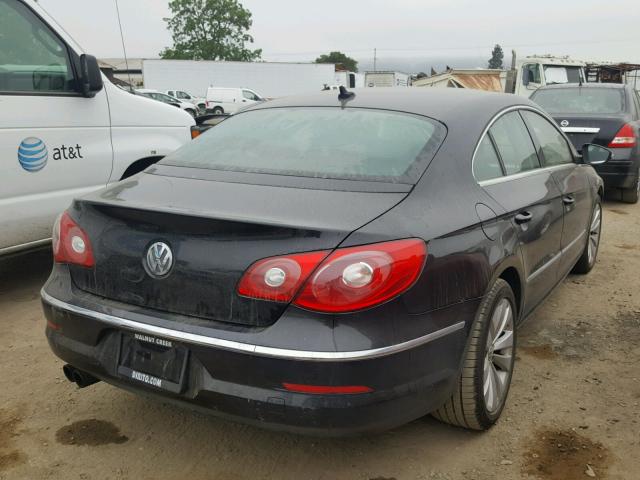 WVWML73C69E552531 - 2009 VOLKSWAGEN CC SPORT BLACK photo 4