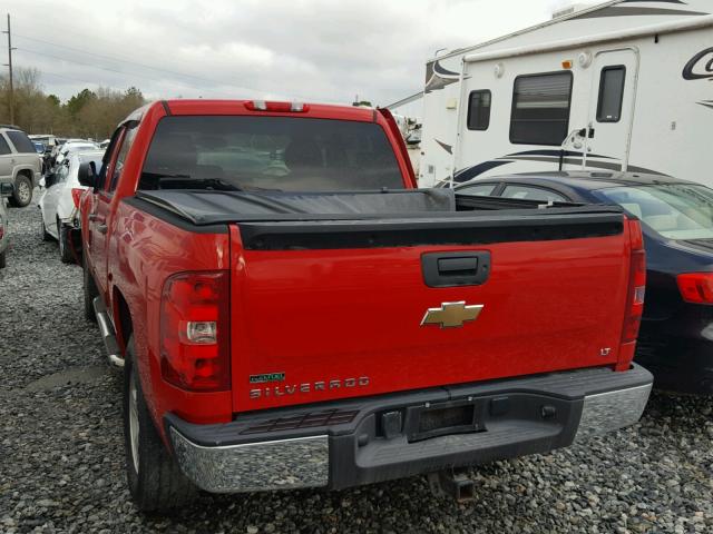 3GCEC23009G190587 - 2009 CHEVROLET SILVERADO RED photo 3