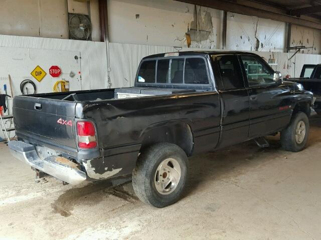 1B7HF13Y1VJ509783 - 1997 DODGE RAM 1500 BLACK photo 4