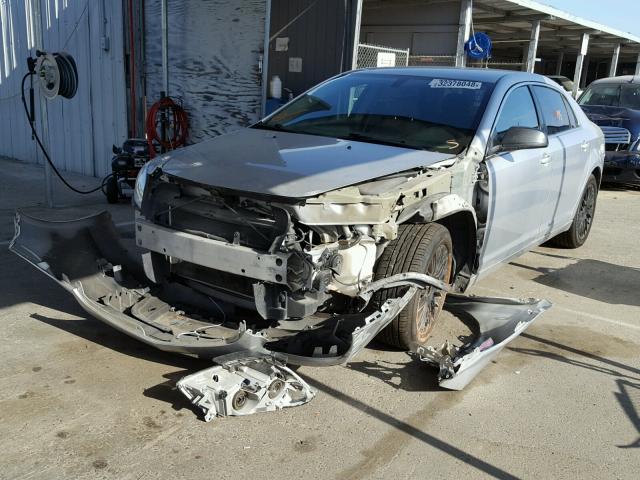 1G1ZA5E07CF355543 - 2012 CHEVROLET MALIBU LS SILVER photo 2