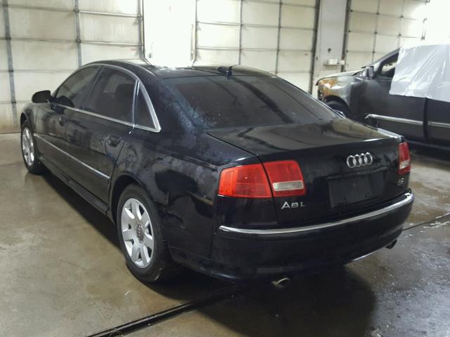 WAUML44E34N022747 - 2004 AUDI A8 L QUATT BLACK photo 3