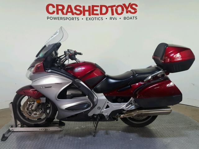 JH2SC51095M300459 - 2005 HONDA ST1300 RED photo 5