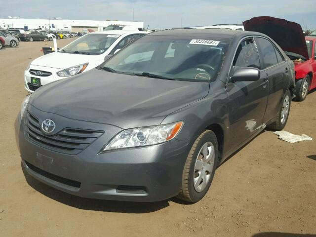 4T4BE46K98R023759 - 2008 TOYOTA CAMRY CE CHARCOAL photo 2