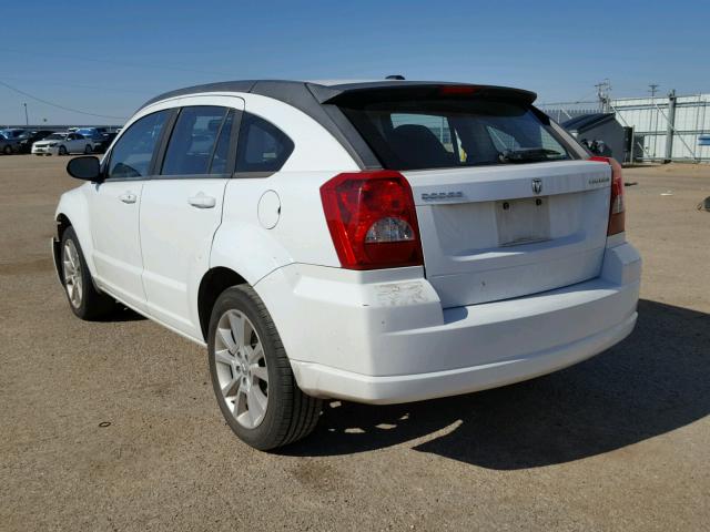 1B3CB5HA4BD220577 - 2011 DODGE CALIBER HE WHITE photo 3