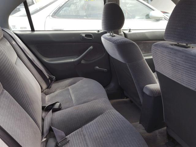 2HGEJ6616YH517172 - 2000 HONDA CIVIC BASE TEAL photo 6