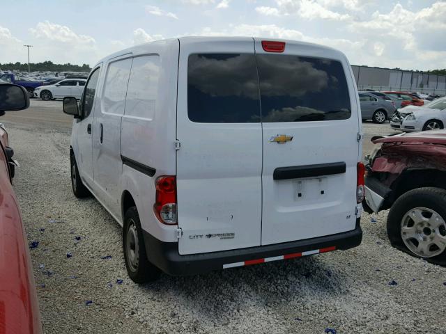 3N63M0ZNXFK718377 - 2015 CHEVROLET CITY EXPRE WHITE photo 3