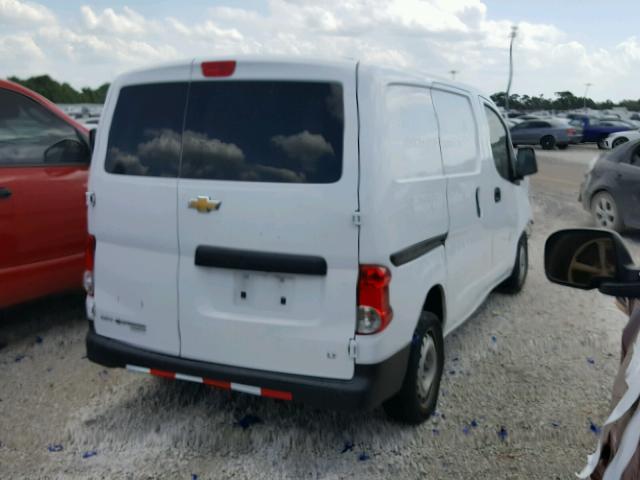 3N63M0ZNXFK718377 - 2015 CHEVROLET CITY EXPRE WHITE photo 4