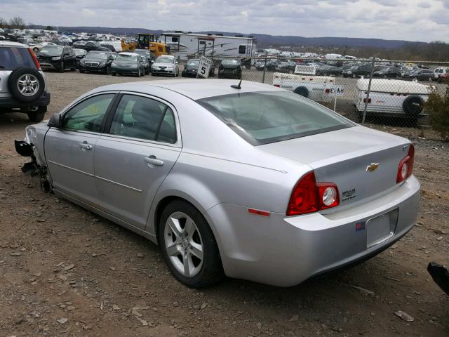 1G1ZB5EB5A4116502 - 2010 CHEVROLET MALIBU LS 银色 照片 3