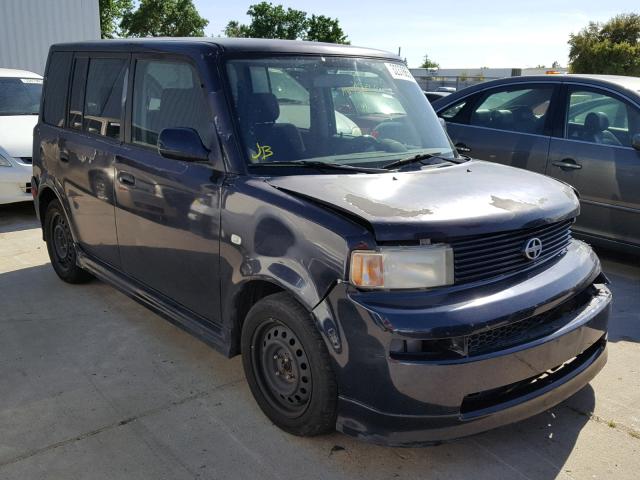 JTLKT324040151528 - 2004 TOYOTA SCION XB BLUE photo 1