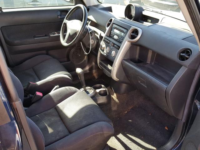 JTLKT324040151528 - 2004 TOYOTA SCION XB BLUE photo 5