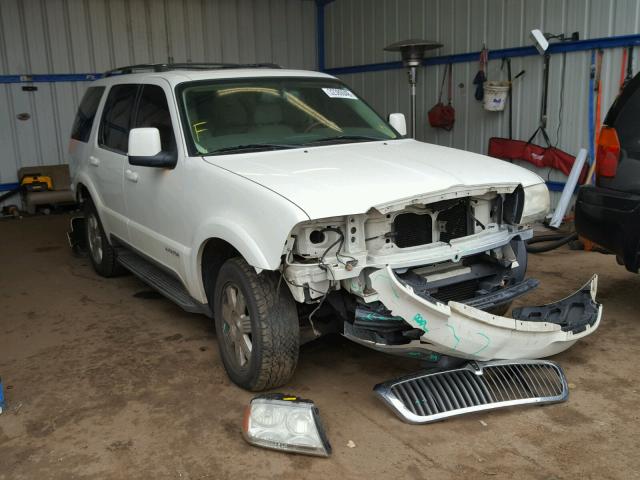 5LMEU88H74ZJ31584 - 2004 LINCOLN AVIATOR WHITE photo 1