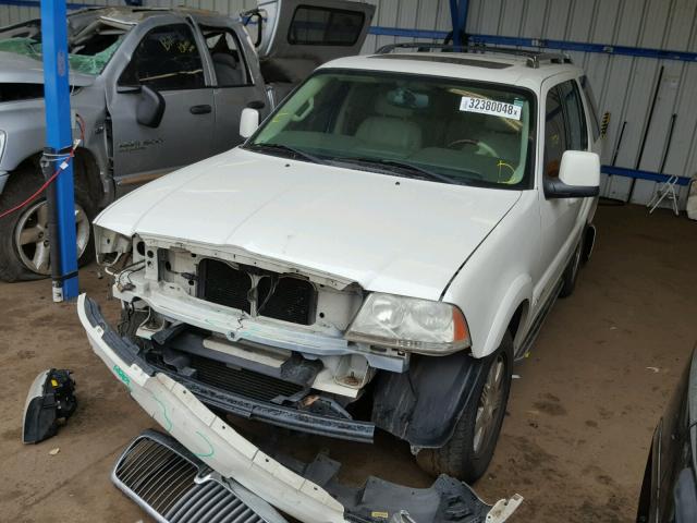 5LMEU88H74ZJ31584 - 2004 LINCOLN AVIATOR 白色 照片 2