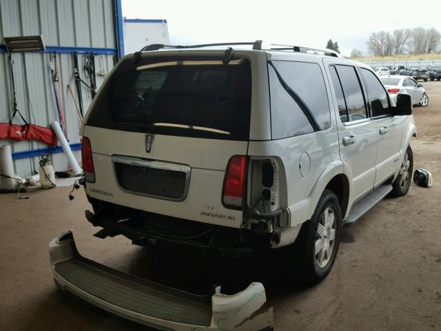 5LMEU88H74ZJ31584 - 2004 LINCOLN AVIATOR 白色 照片 4