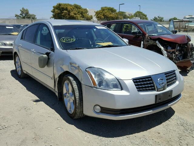 1N4BA41E74C880177 - 2004 NISSAN MAXIMA SE SILVER photo 1