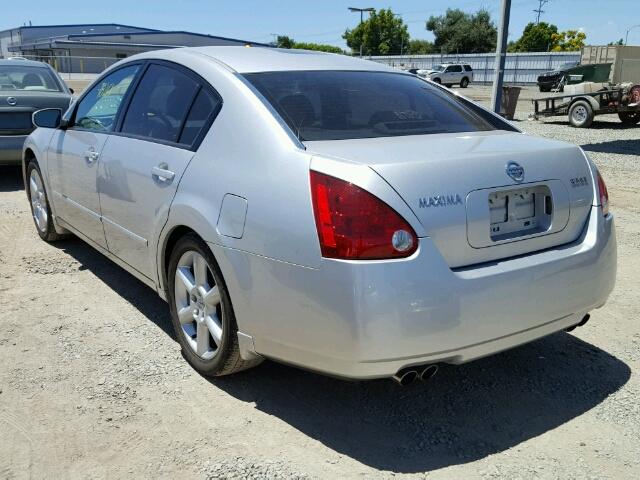 1N4BA41E74C880177 - 2004 NISSAN MAXIMA SE SILVER photo 3