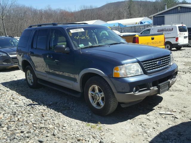 1FMZU73K52ZD00242 - 2002 FORD EXPLORER X BLUE photo 1