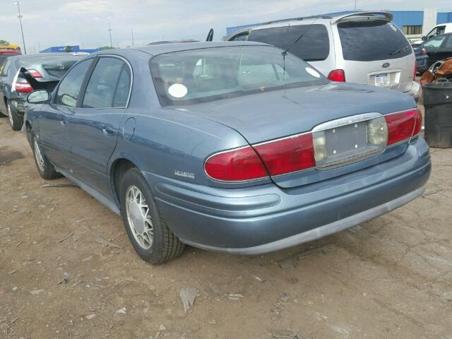 1G4HR54K41U264300 - 2001 BUICK LESABRE LI BLUE photo 3