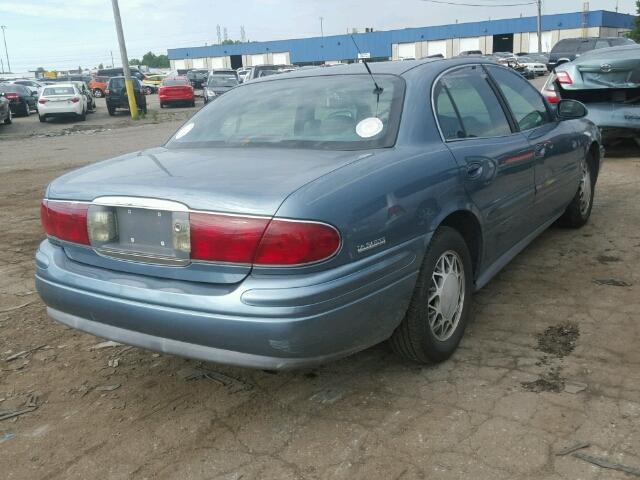 1G4HR54K41U264300 - 2001 BUICK LESABRE LI BLUE photo 4