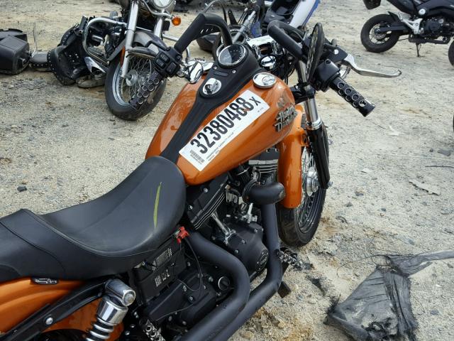 1HD1GXM36FC327103 - 2015 HARLEY-DAVIDSON FXDB DYNA ORANGE photo 5