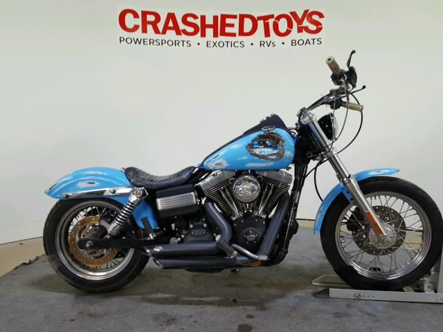 1HD1GX1146K316772 - 2006 HARLEY-DAVIDSON FXDBI BLUE photo 1