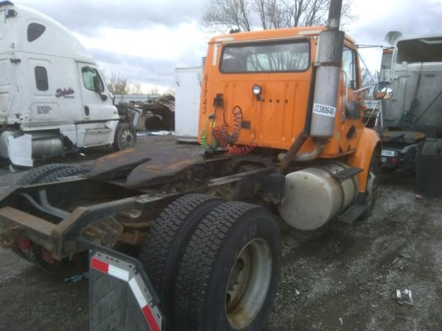 1HSHBAHN51H384077 - 2001 INTERNATIONAL 8000 8100 ORANGE photo 4