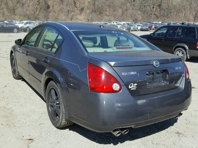 1N4BA41E65C871374 - 2005 NISSAN MAXIMA SE GRAY photo 3