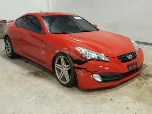 KMHHU6KH9BU061819 - 2011 HYUNDAI GENESIS CO RED photo 1