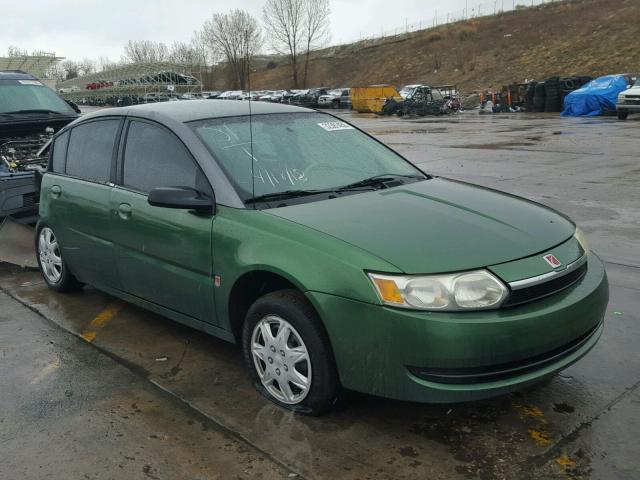1G8AJ52F83Z120834 - 2003 SATURN ION LEVEL GREEN photo 1