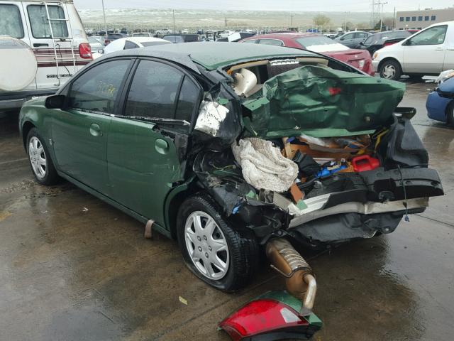 1G8AJ52F83Z120834 - 2003 SATURN ION LEVEL GREEN photo 3