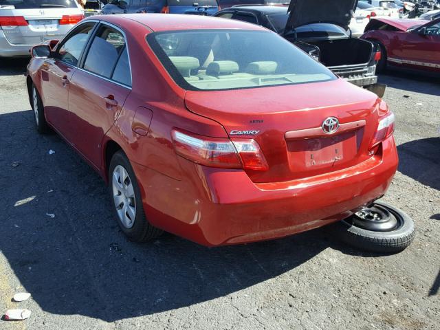 JTNBE46K773104967 - 2007 TOYOTA CAMRY NEW RED photo 3