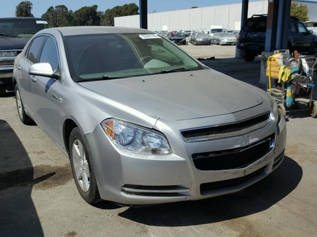 1G1ZF57588F255016 - 2008 CHEVROLET MALIBU HYB SILVER photo 1