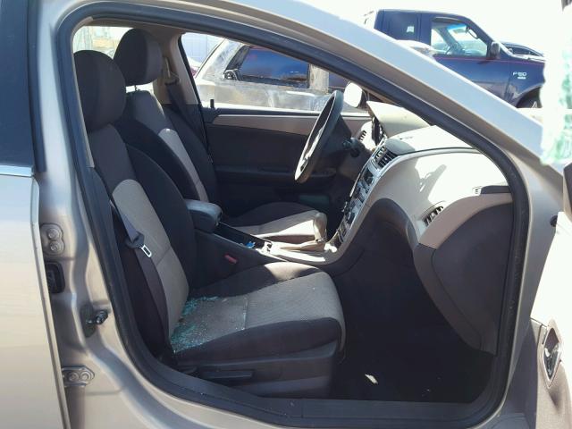 1G1ZB5EBXAF318160 - 2010 CHEVROLET MALIBU LS BROWN photo 5