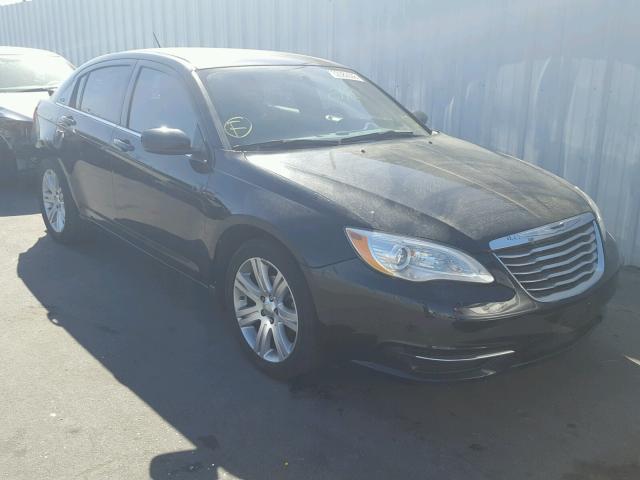 1C3CCBAB4DN735691 - 2013 CHRYSLER 200 LX BLACK photo 1