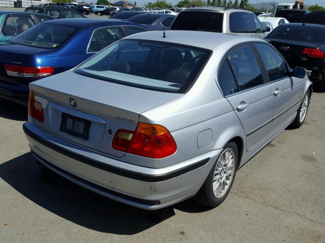 WBAAM5336XFR04371 - 1999 BMW 328I AUTOM SILVER photo 4
