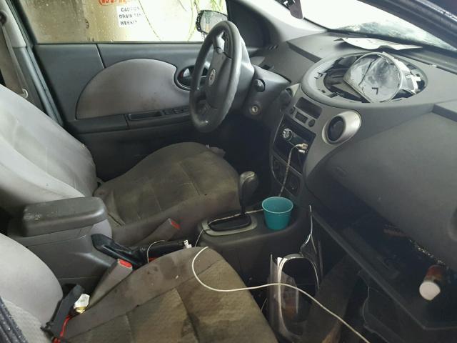 1G8AJ58F17Z170620 - 2007 SATURN ION LEVEL BURGUNDY photo 5