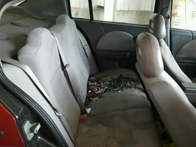 1G8AJ58F17Z170620 - 2007 SATURN ION LEVEL BURGUNDY photo 6
