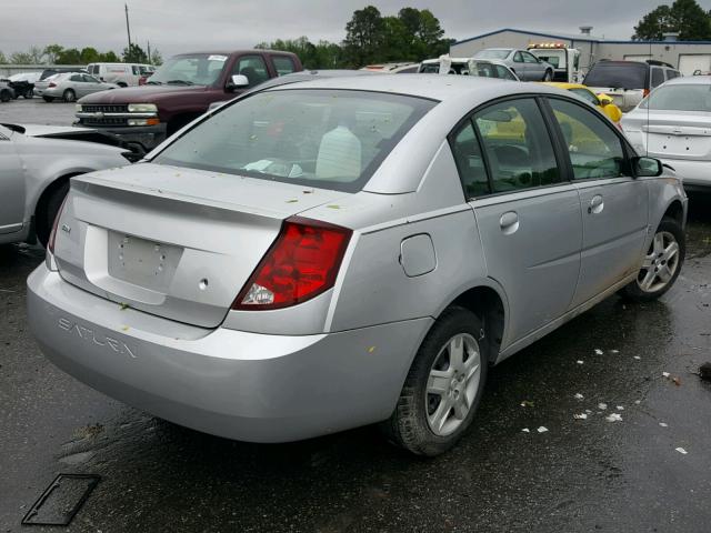 1G8AJ55F66Z137180 - 2006 SATURN ION LEVEL SILVER photo 4