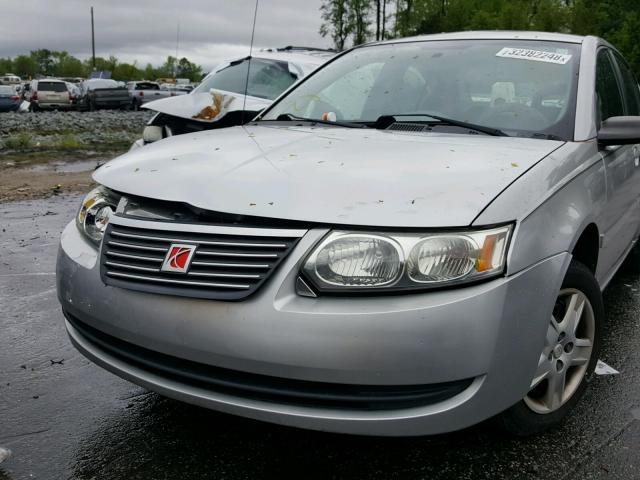 1G8AJ55F66Z137180 - 2006 SATURN ION LEVEL SILVER photo 9