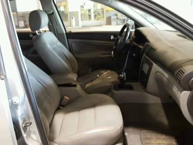 WVWPD63B23P275772 - 2003 VOLKSWAGEN PASSAT GLS SILVER photo 5