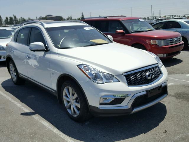 JN1BJ0RP1HM380320 - 2017 INFINITI QX50 WHITE photo 1