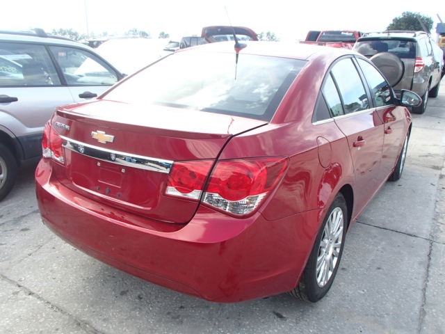 1G1PJ5SC7C7132970 - 2012 CHEVROLET CRUZE BURGUNDY photo 4