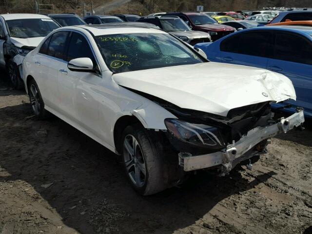 WDDZF4KB9HA157887 - 2017 MERCEDES-BENZ E 300 4MAT WHITE photo 1