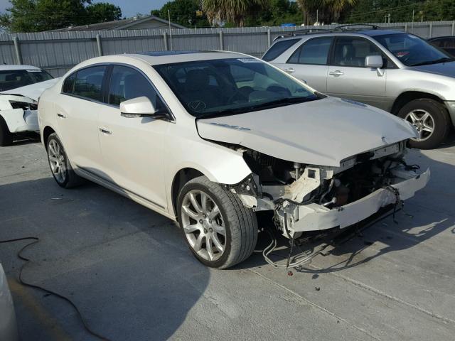 1G4GJ5G34CF259435 - 2012 BUICK LACROSSE T WHITE photo 1