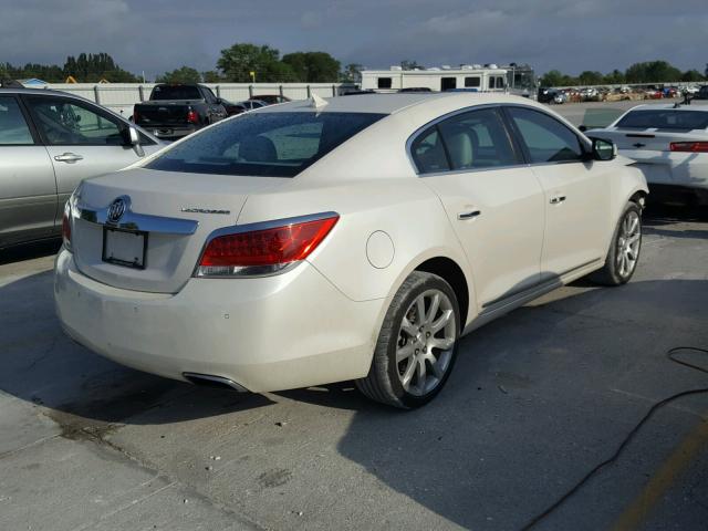 1G4GJ5G34CF259435 - 2012 BUICK LACROSSE T WHITE photo 4