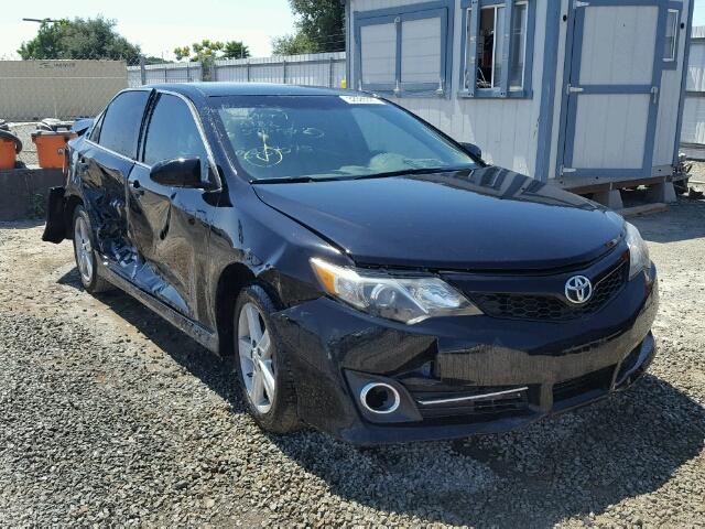 4T1BF1FK4CU150238 - 2012 TOYOTA CAMRY BASE BLACK photo 1