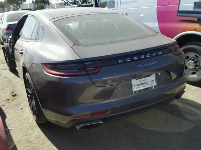 WP0AA2A78JL103482 - 2018 PORSCHE PANAMERA 2 GRAY photo 3