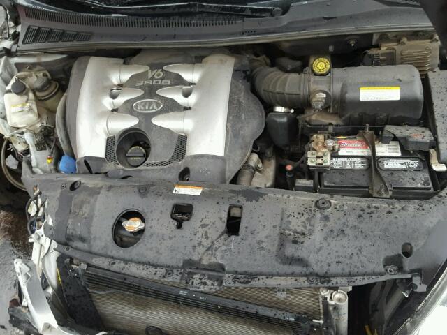 KNDMB233666082691 - 2006 KIA SEDONA EX BLUE photo 7