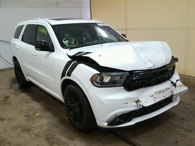 1C4SDJCT3GC425021 - 2016 DODGE DURANGO R/ WHITE photo 1